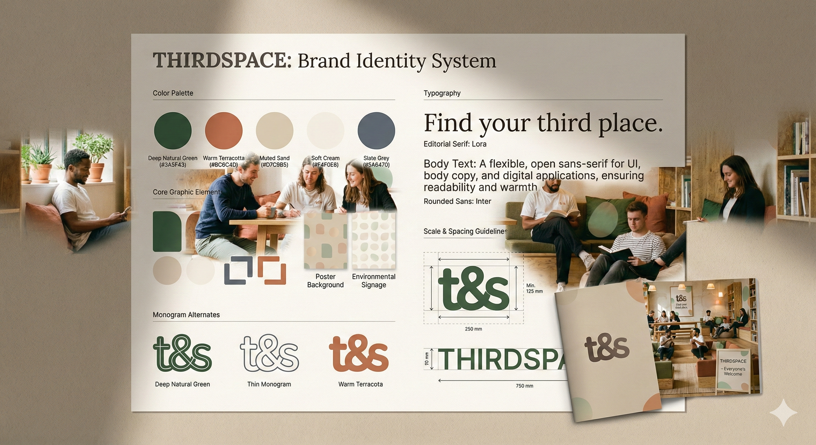 THIRDSPACE identity sheet